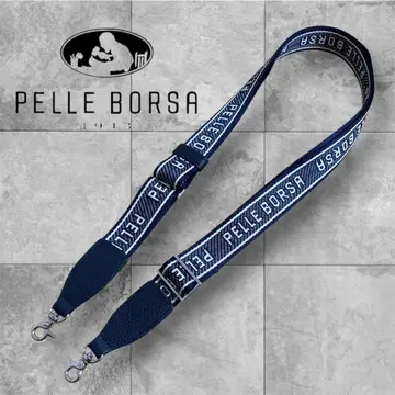 [ 미사용품 ] 페레볼사 쇼울더 스트랩 단독 로고 네이비