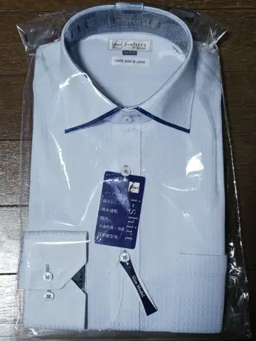 [ 미사용 새상품 ] 하루야마 i 셔츠 블루 긴팔 Y셔츠