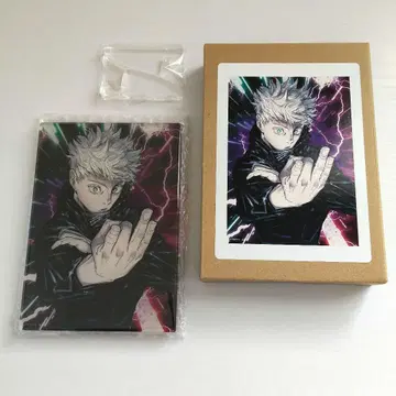 주술회전 응모자 전원 서비스 고죠 사토루 아크릴 아트 보드 아크릴 스탠드