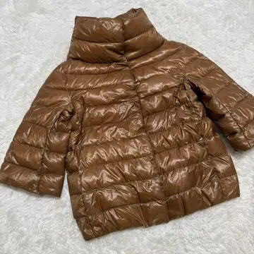 새상품급 HERNO 다운 자켓 SOFIA 소피아 7부 소매 숏 기장