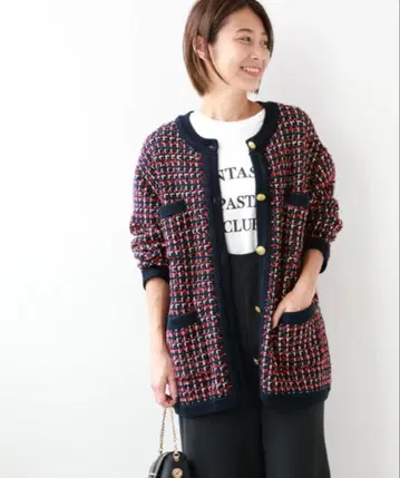 JOURNAL STANDARD relume TWEEDY 니트 자켓