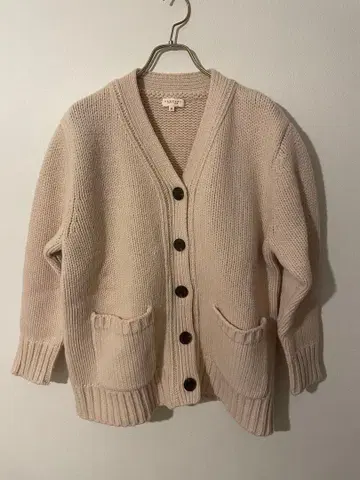 [ 데 Demylee 로우게이지 니트 가디건 ]