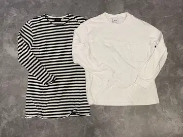 ZARA 롱T 3장 세트 남성용 L