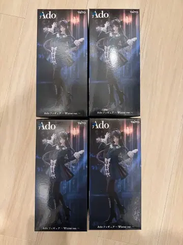 라우완 한정판 Ado 피규어 Winter ver. 4체 세트