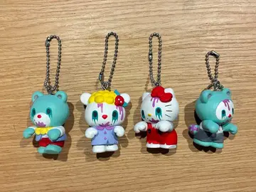 헬로키티 좀비 프렌즈 by 머드 바바리안즈 4종 세트