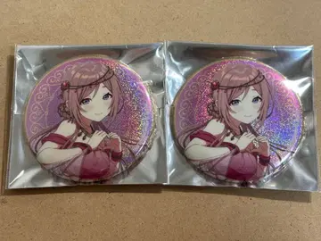 학마스 애니카페 아라비안 글리터 캔뱃지 히메사키 리나미