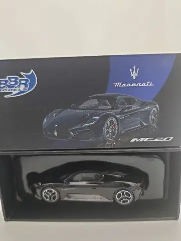 BBR MODELS 1/64 마세라티 MC20 네로 에니그마 블랙