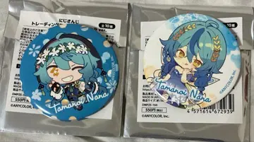 니지산지 아야카키 HANABIYORI 캔뱃지 SD 2종 타마노이 나나