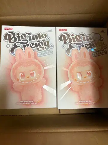 THE MONSTERS Big into Energy 시리즈 라브브 2개