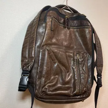 FOSSIL 파슬 백팩 가죽 숄더 끈 결품 백팩