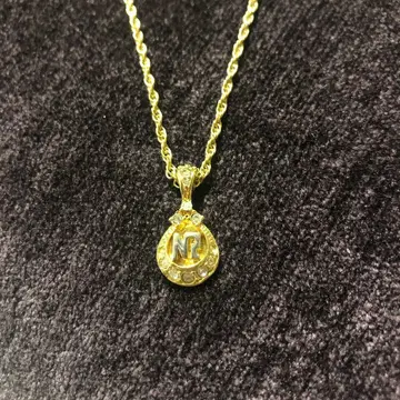 니나리치 골드 컬러 목걸이 스톤 포함