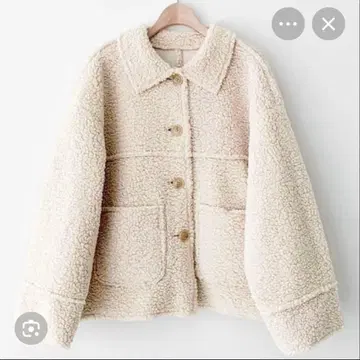 사만사 모스모스 리버서블 보아 자켓