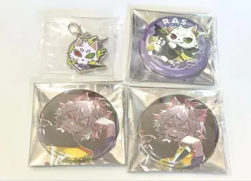 crazy raccoon CR Ras 생일 캔뱃지 참