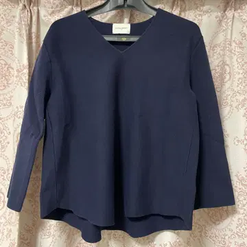 유나이티드 애로우즈 코튼 니트 네이비