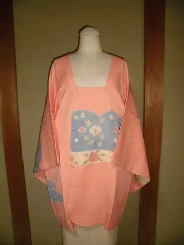 43 순수 실크 도행 코트 일본 의류 코트