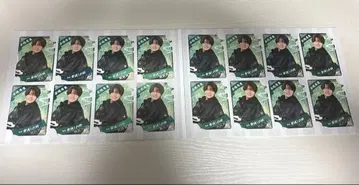 소년 닌자 인 컬렉션 카드 안지마 히데오 솔로 16장 세트