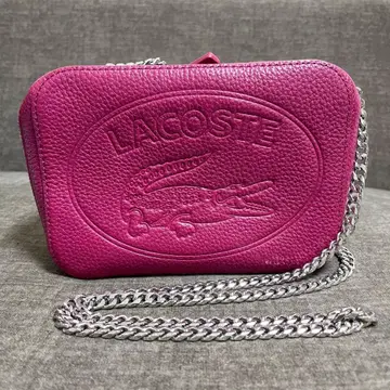 LACOSTE 숄더백 핑크