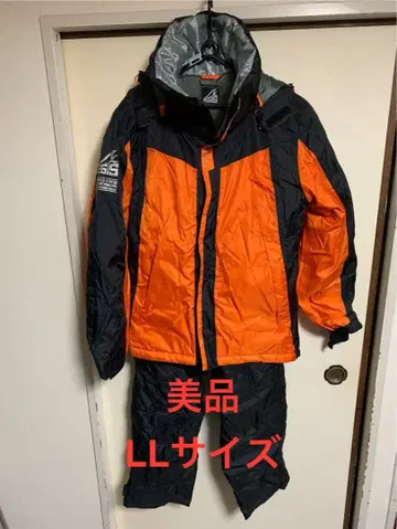 AEGIS 아웃도어 의류 LL 사이즈 오렌지 블랙
