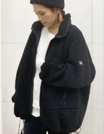 Ap studio YETI 이예티 보아 플리스 오버 자켓