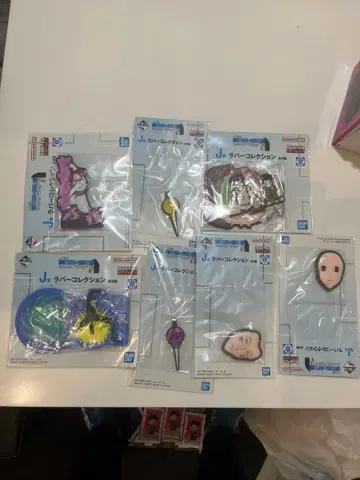 제일복권 HUNTER x HUNTER J상 러버 컬렉션 7종 세미 컴프