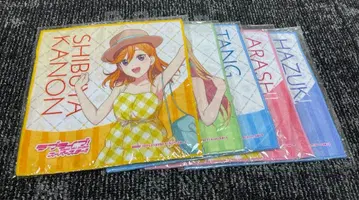 5-1122-26 러브 라이브! 슈퍼스타 타월 손수건 5개