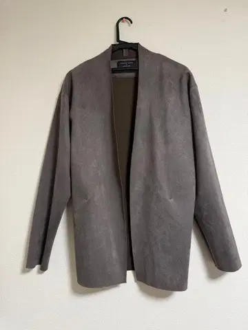 UNITED TOKYO 스웨이드 느낌 가디건