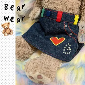 LL: 새상품 베어웨어 / 디어베어 데님 스커트 더피 셰릴 메이