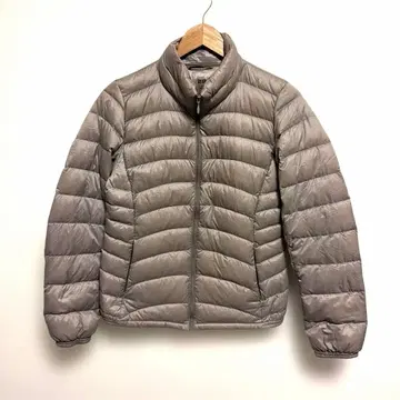 유니클로 울트라 라이트 다운 자켓 브라운 여성용 M