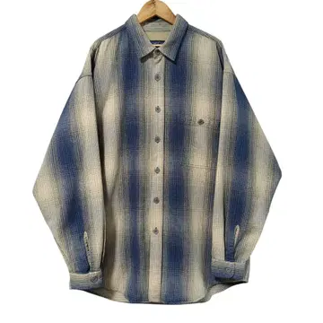 새상품급 Patagonia 옴브레 섀도우 체크 셔츠 L 사이즈