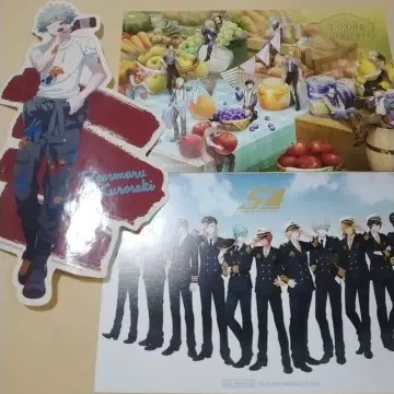 우타프리 란마루 쿠로사키 란마루 스티커 AGF 특전 엽서