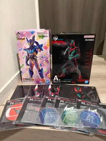 제일복권 가면라이더 제츠&가브 피규어 세트