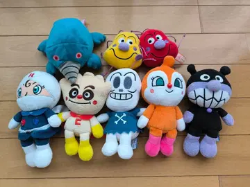 호빵맨 봉제 인형 7체 세트