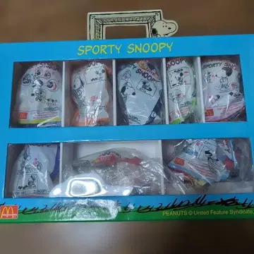 맥도날드 스누피 피규어 세트