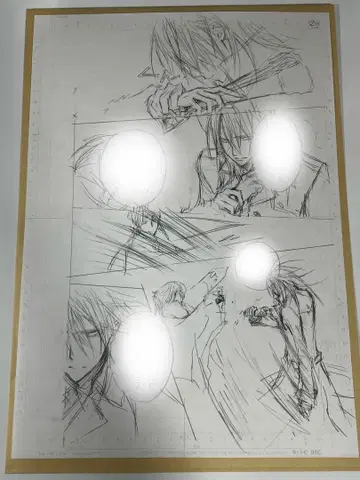 뱀파이어 기사 원화전 원고 하채