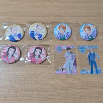 헤타리아 플라워 퍼레이드 캔뱃지 독일 미국 중국 특전 세트