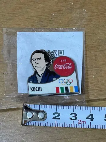 코카콜라 올림픽 핀 배지 KOCHI 사카모토 료마
