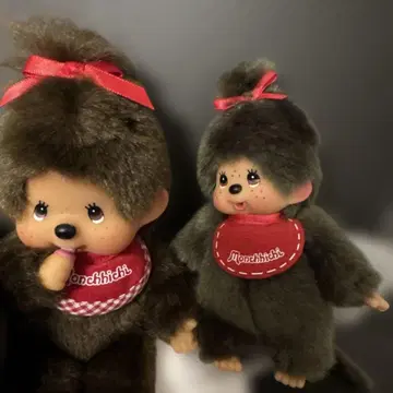 몬치치 프리미엄 스탠더 SS 브라운 여아 장식 키체인 여아