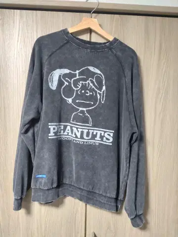 PEANUTS 스누피 트레이닝복 L 그레이