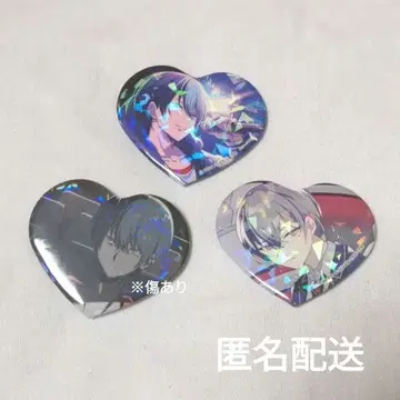 프로세카 아오야기 토야 하트 캔뱃지