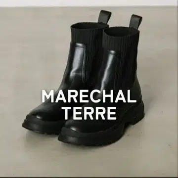 MARECHAL TERRE 사이드 고어 부츠 블랙