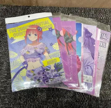 5-1122-28 5등분의 신부 니노 클리어 파일 9장