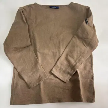 SAINT JAMES 브라운 긴팔 T셔츠