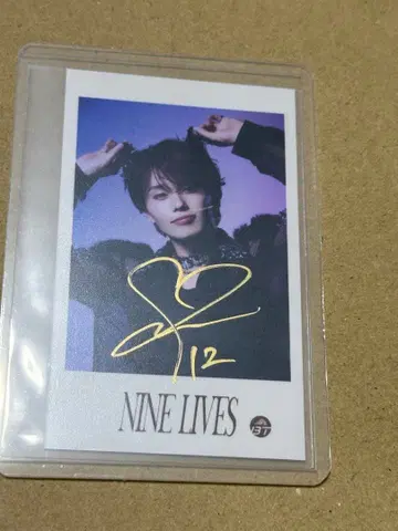 NINE LIVES 사인 포함 마사히로
