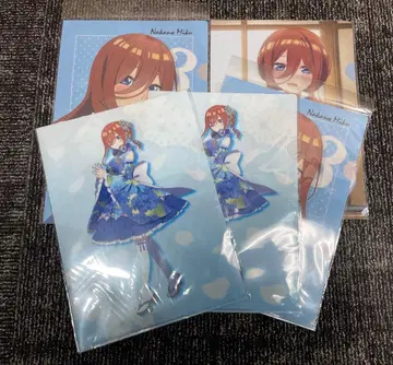5-1122-29 5등분의 신부 미쿠 클리어 파일 5장