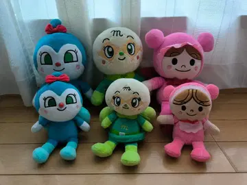 호빵맨 봉제 인형 7체 세트