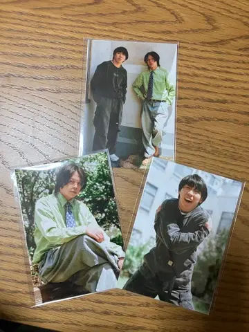 후스야 결성 10년차 복권 브로마이드 3장 묶음 판매