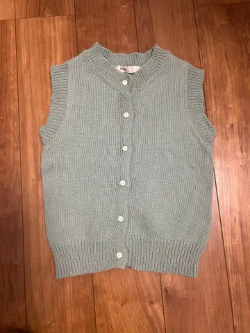 블랙 바이 마우지 니트 베스트