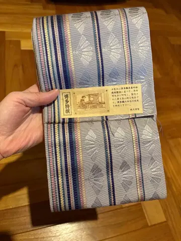 반폭 오비 소쿠로 오비 하카타 오리