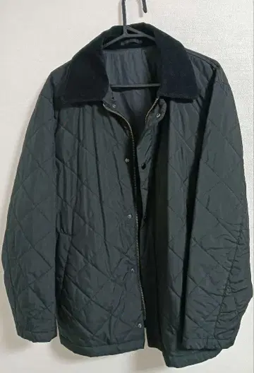 블랙 퀼팅 자켓 L 사이즈