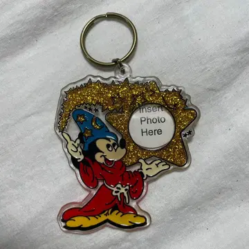 레트로 미키마우스 아크릴 키링